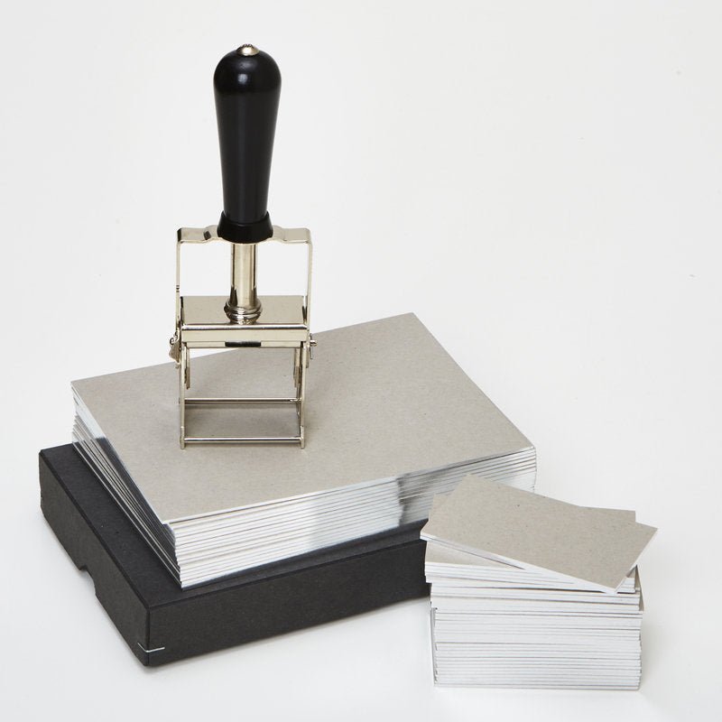 Self-Inking Custom Rubber Stamp: Nickel+Black