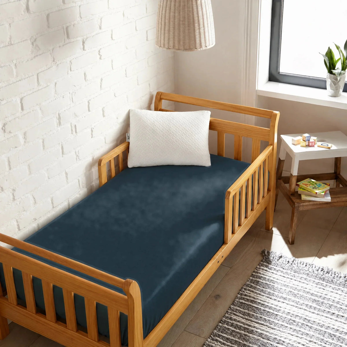 Cooling Bamboo Crib Fitted Sheet