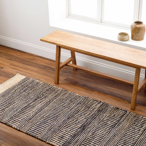 Black Elle Area Rug - Clearance