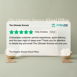 The Organic Snooze Kloud Pillow