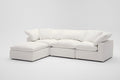 4-Cube Modular Sectional Chaise