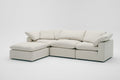 4-Cube Modular Sectional Chaise