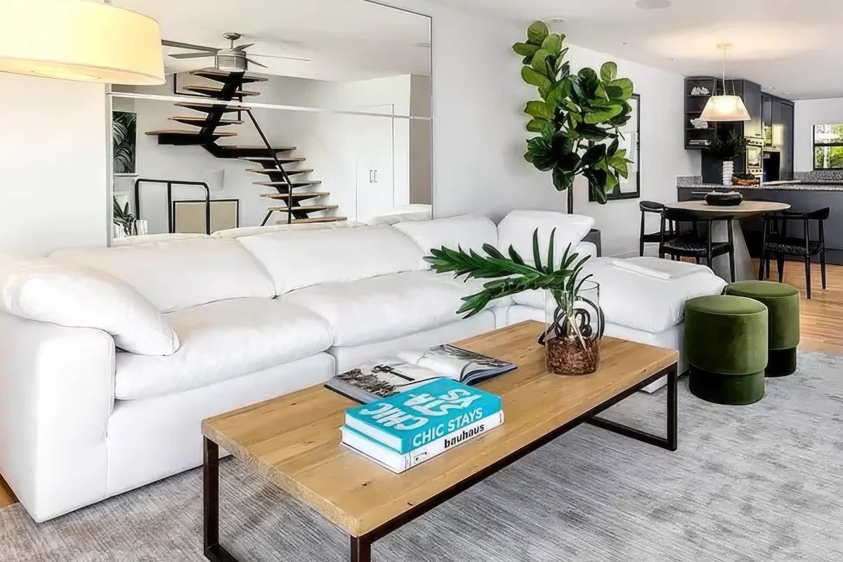 4-Cube Modular Couch Sectional Chaise