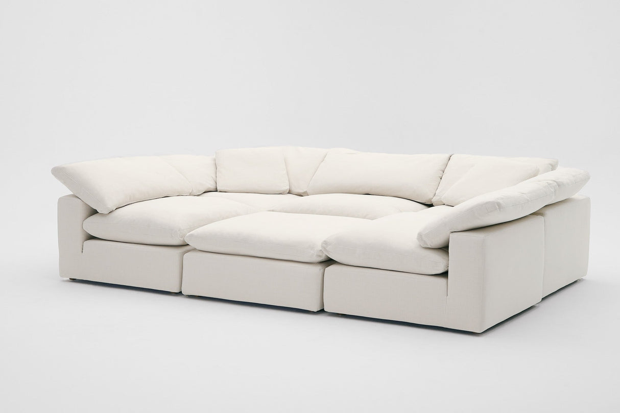 6-Cube Sectional or Iconic Movie Pit