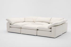 6-Cube Sectional or Iconic Movie Pit