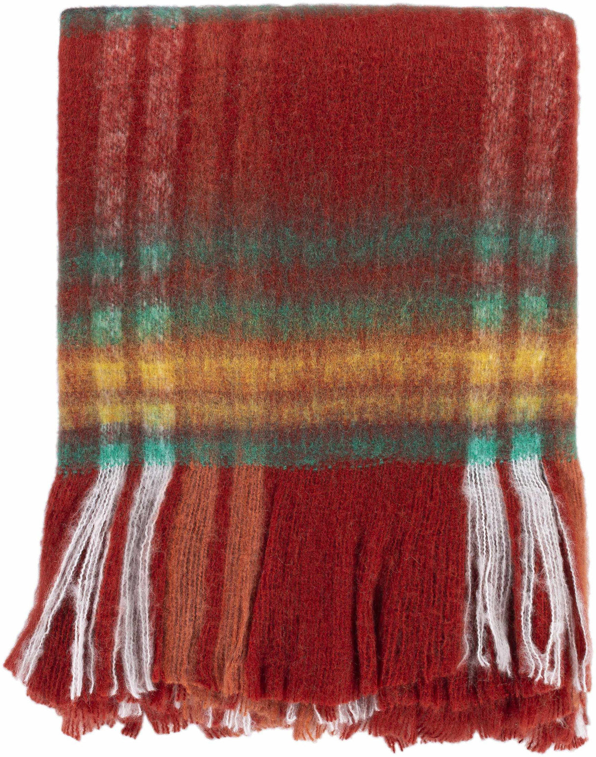 Andorf Bright Red Throw