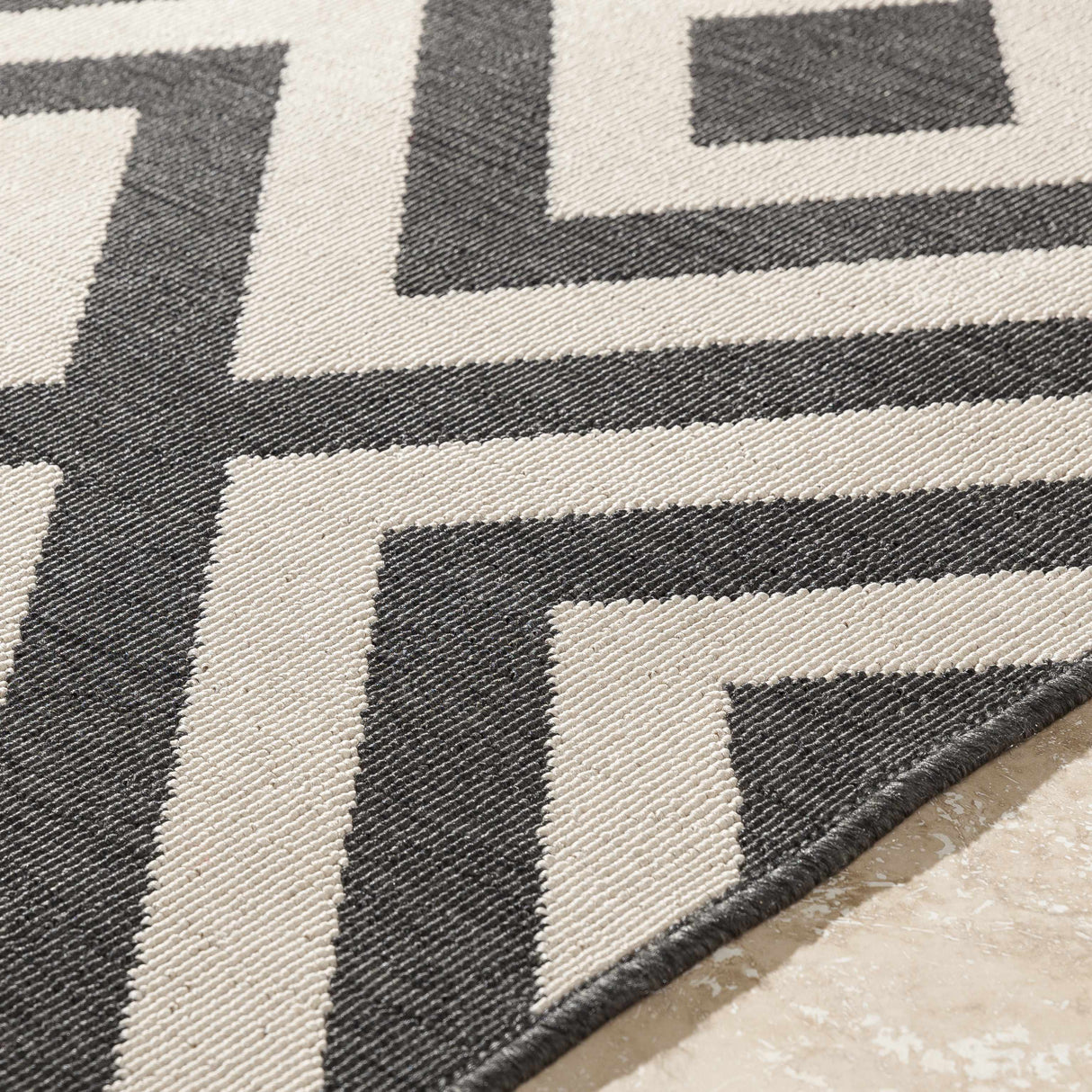 Spilsby Geometric Outdoor Rug - Clearance