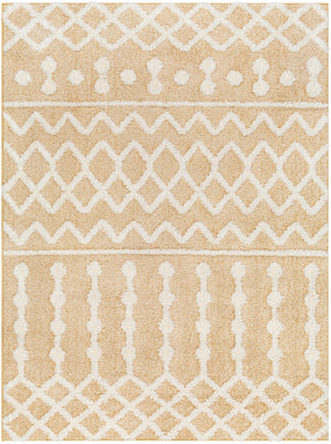 Ilyas Camel Plush Area Rug - Clearance