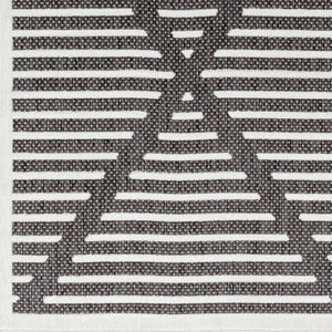 Anah 3D Black Outdoor Rug