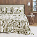 4-Piece Turkish Cotton Flannel Sheet - Lakeview Collection