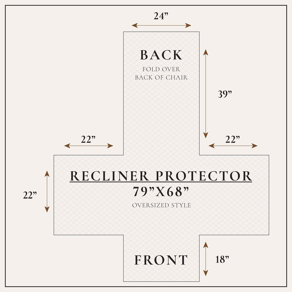 Reversible Floral Patchwork Furniture Protector - Maribel Collection