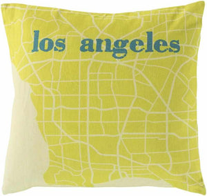 Hanekamp Teal Pillow Cover