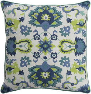 Herxen Teal Pillow Cover