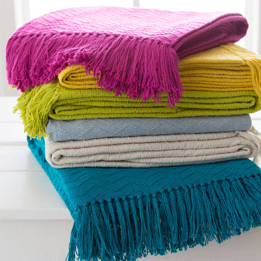 Krispl Bright Pink Throw