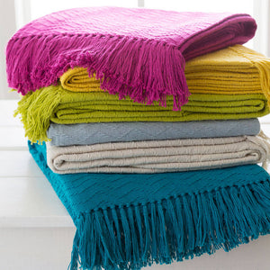 Krispl Bright Pink Throw
