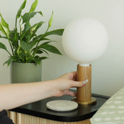 Knuckle Table Lamp + Bulb (Collective)