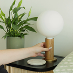 Knuckle Table Lamp + Bulb (Collective)