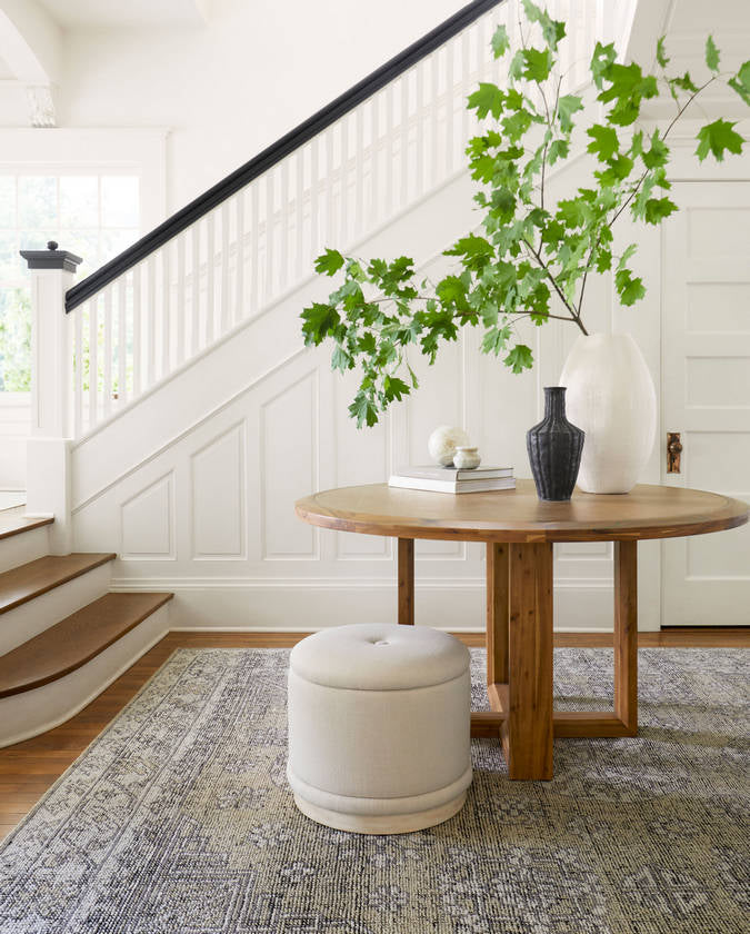 Rossi Brown Ottoman