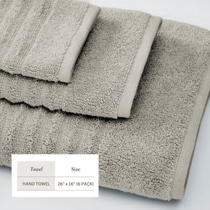Luxury Combed Cotton Bath Towel Set - Karina Collection