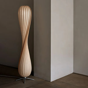Ozawa Twisted Bamboo Lamp
