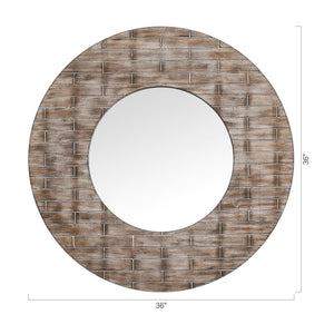 Traditional Round Mirror Vintage Wall Decoration