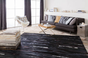 Grobrubbach Dark Brown Pouf