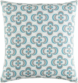 Mander Teal Pillow Cover