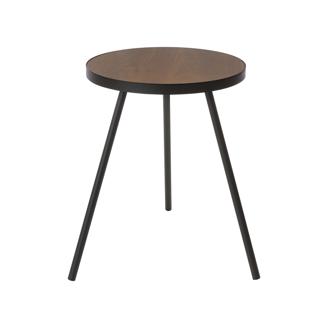 Side Table (20" H)  - Steel + Wood