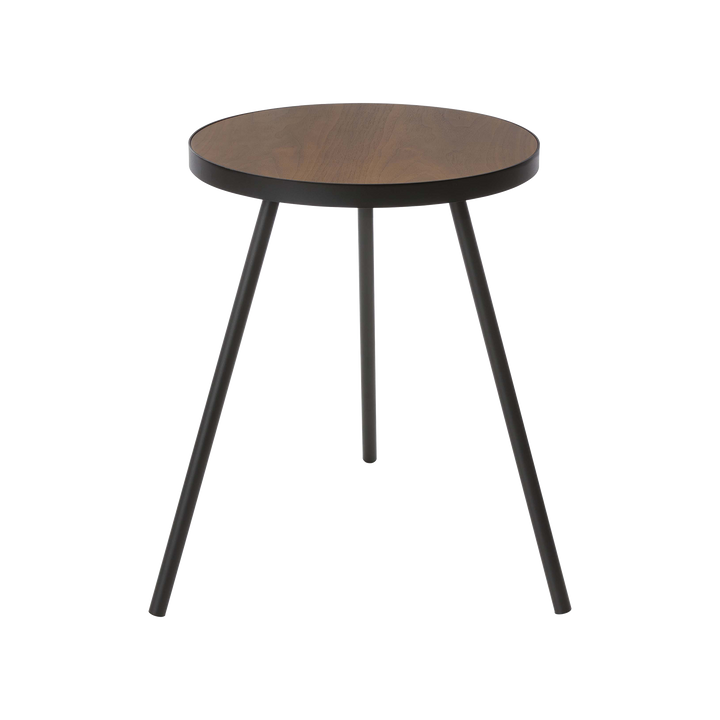 Side Table (20" H)  - Steel + Wood