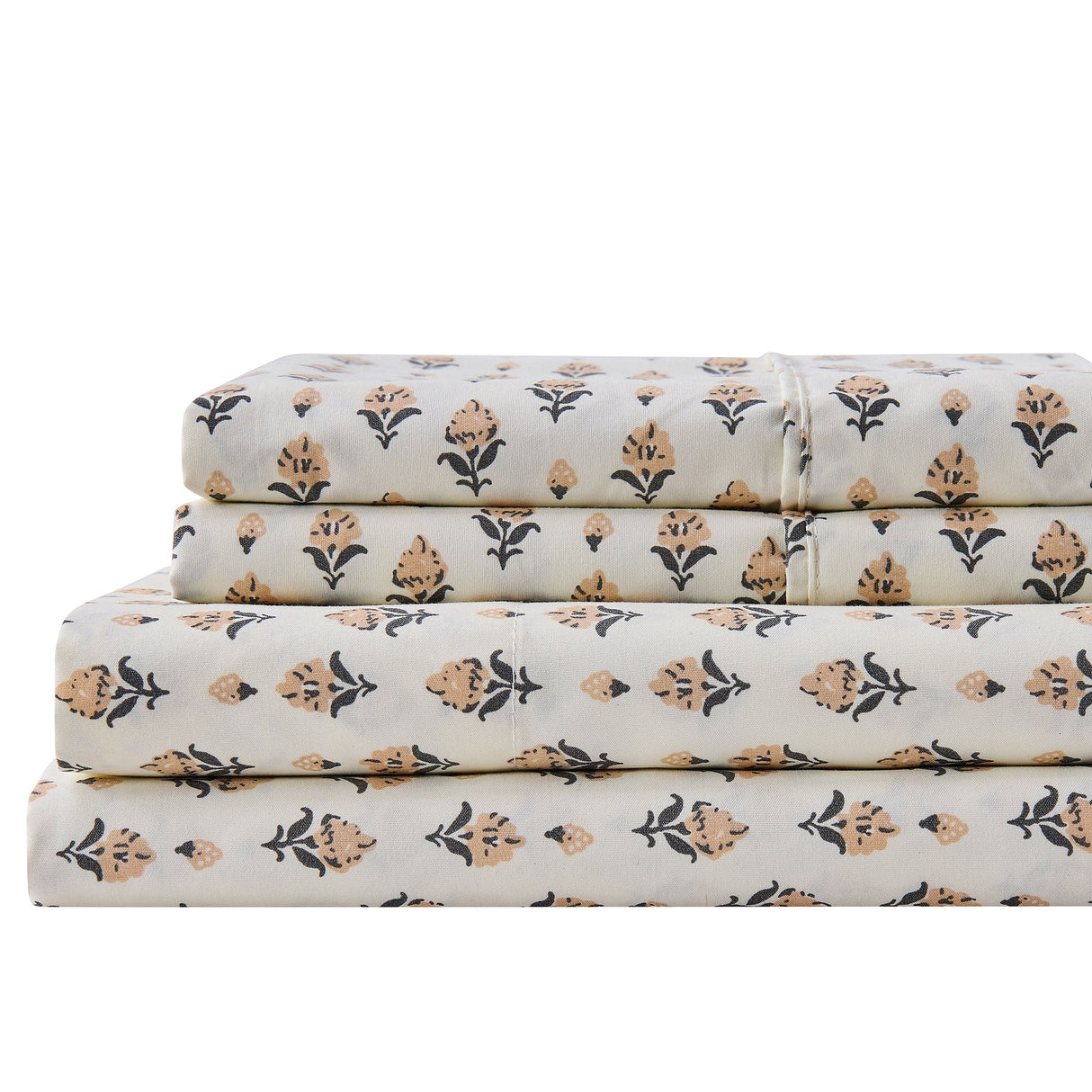 Watercolor Floral Sheet Set - Delia Collection