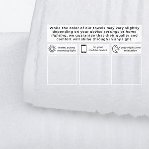 Luxury Combed Cotton Bath Towel Set - Karina Collection