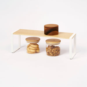 Single-Tier Riser - Steel + Wood
