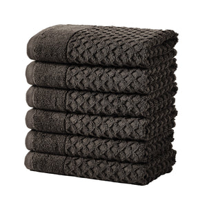 Cotton Diamond Waffle Weave Bath Towel Set - Grayson Collection