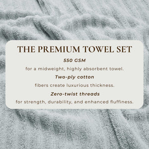 Luxury Cotton Towels - Karina Collection