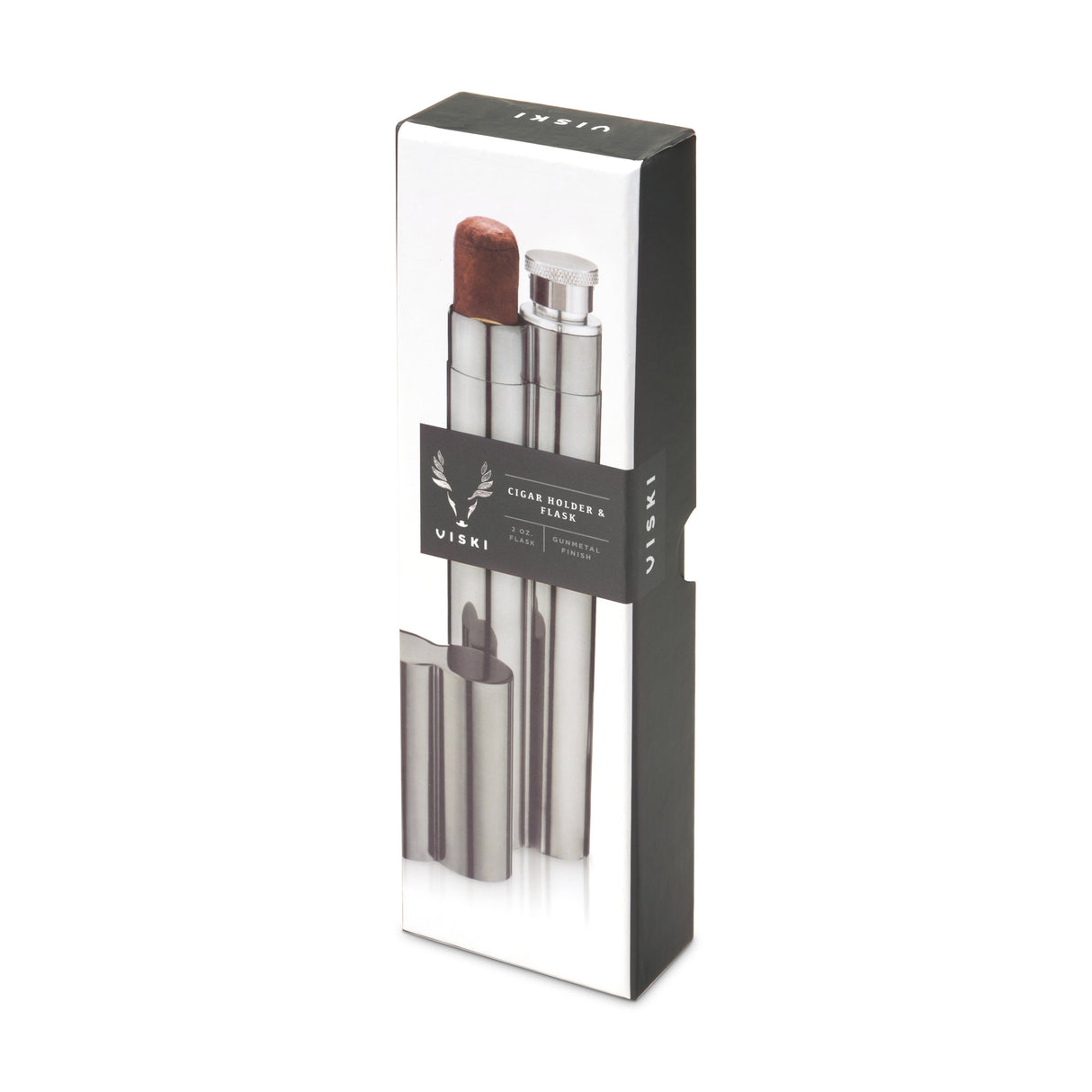 Warren Cigar Holder and Flask