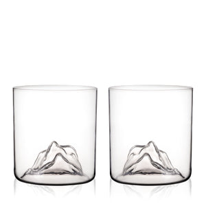 Mountain Crystal Tumblers Set of 2