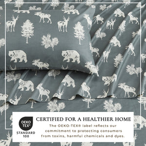Lodge Printed Sheet Set - Mountain Ridge Collection