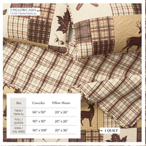 Redwood Lodge Quilt Set