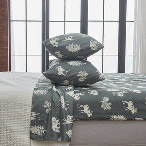 Lodge Printed Sheet Set - Mountain Ridge Collection