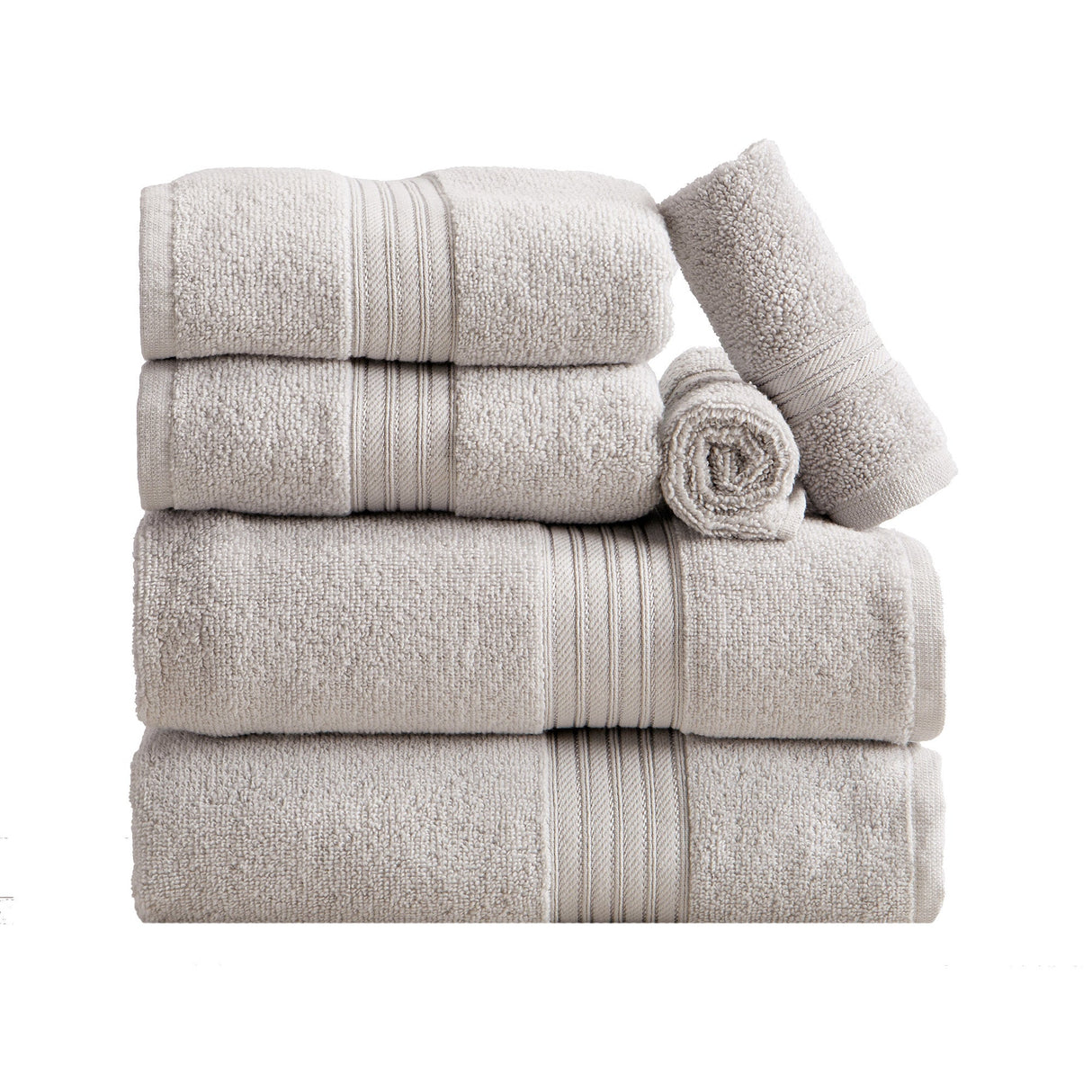 Cotton Terry Bath Towel Set - Cooper Collection