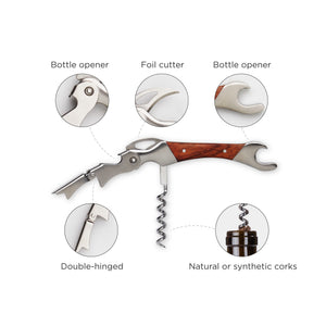 Admiral Corkscrew with Rosewood Handle
