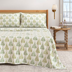 Turkish Cotton Flannel Sheet Set - Elevated Holiday Collection