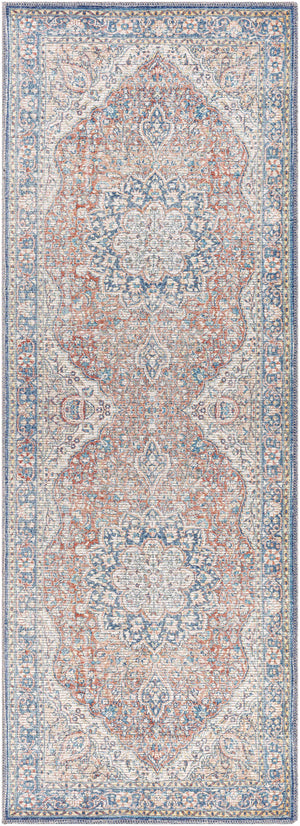 Wacousta Red&Blue Washable Rug - Promo