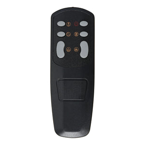 Insert or Wall-Mount Electric Fireplace with Remote Control and Touch Screen in 13 Flame Colors and Base Lights