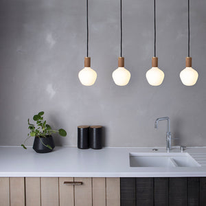 Enno Pendant Light in Walnut