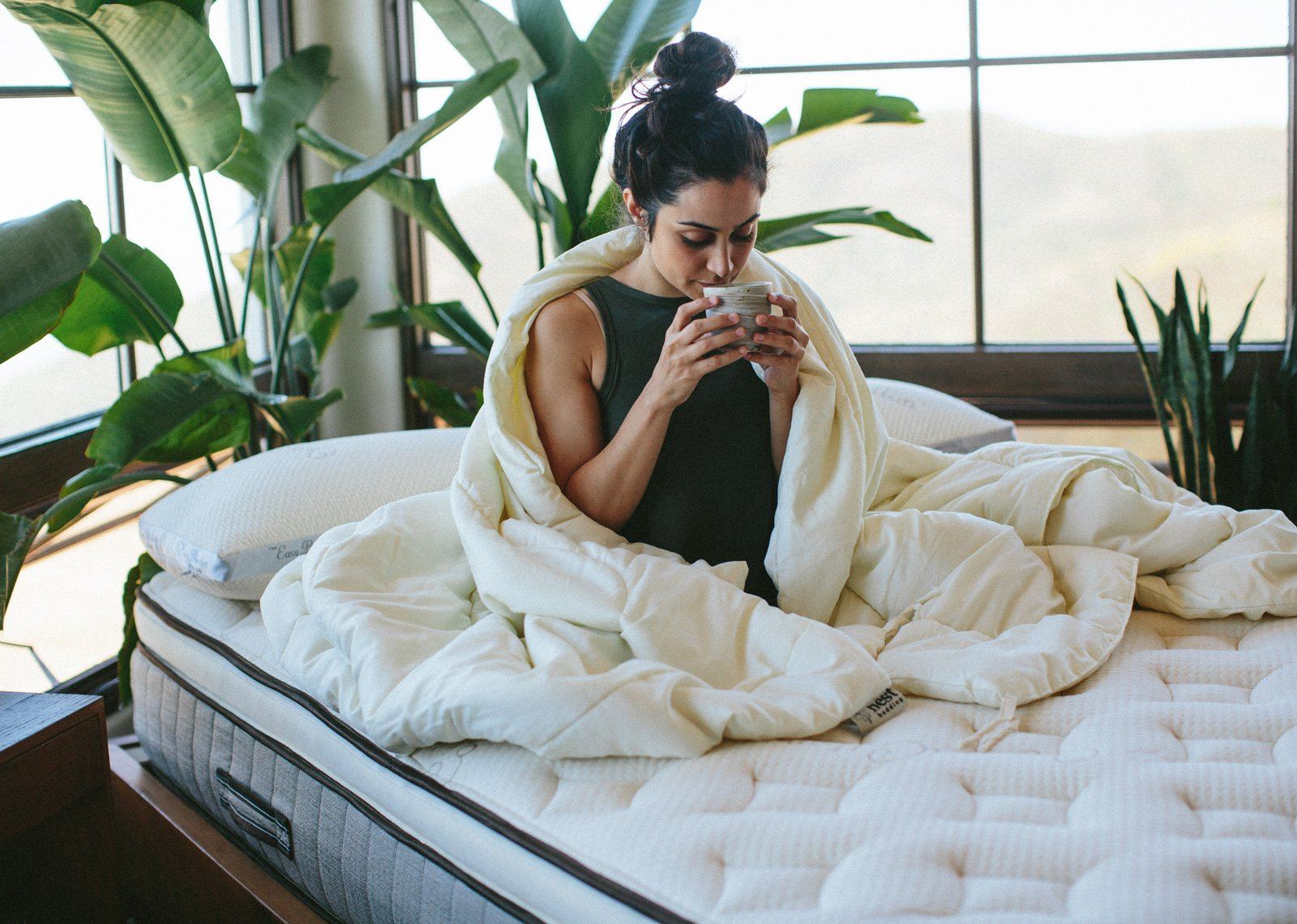 Nest Bedding Wool Comforter - Thumbnail 4