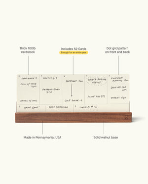 Analog Premium Weekly Kit (Walnut)