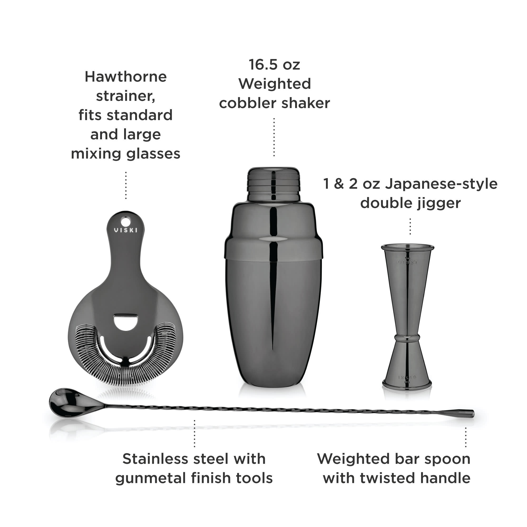 Viski Warren Barware Set - Thumbnail 4