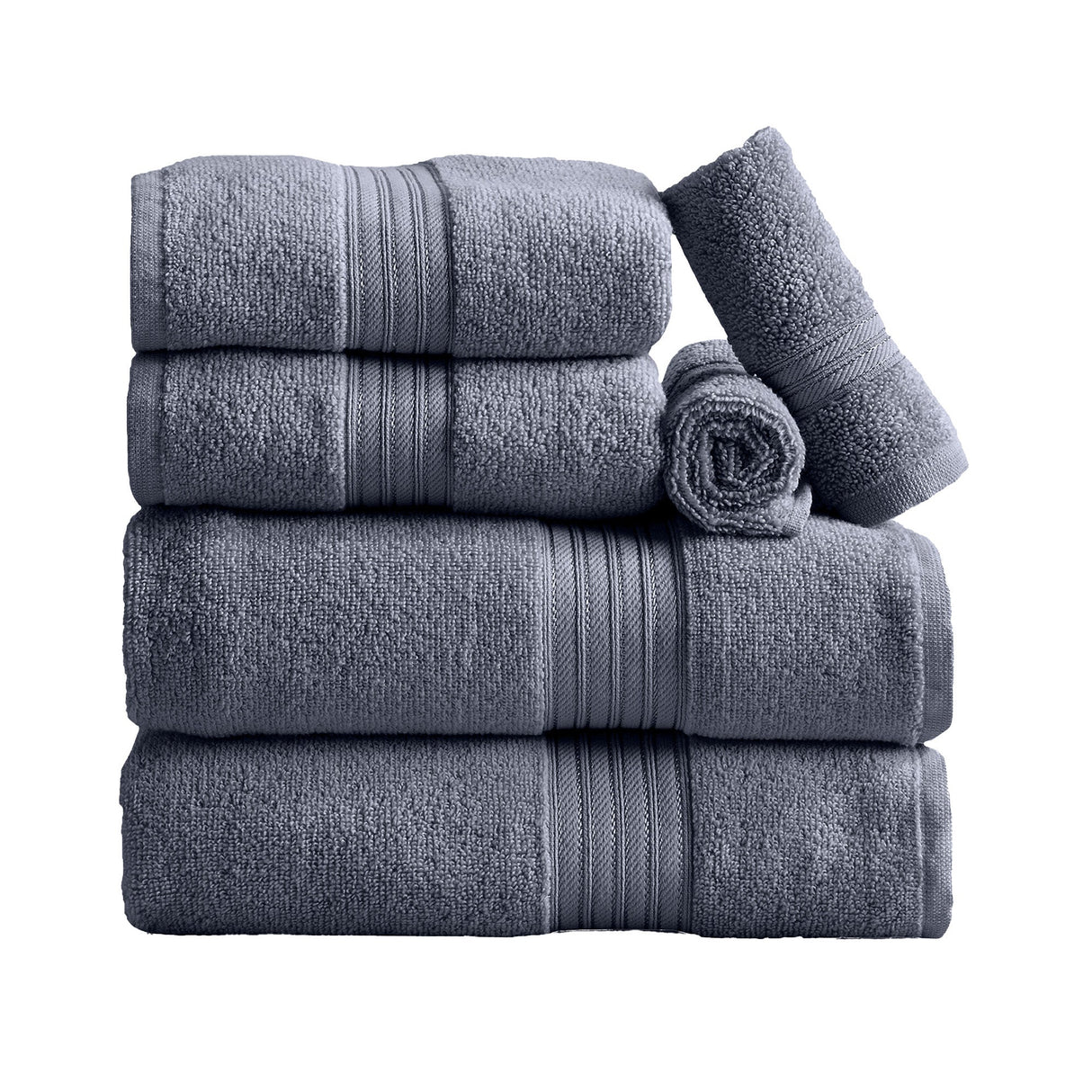 Cotton Terry Bath Towel Set - Cooper Collection