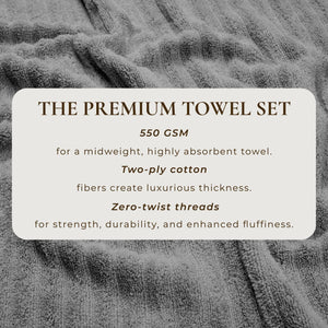 Luxury Cotton Towels - Karina Collection